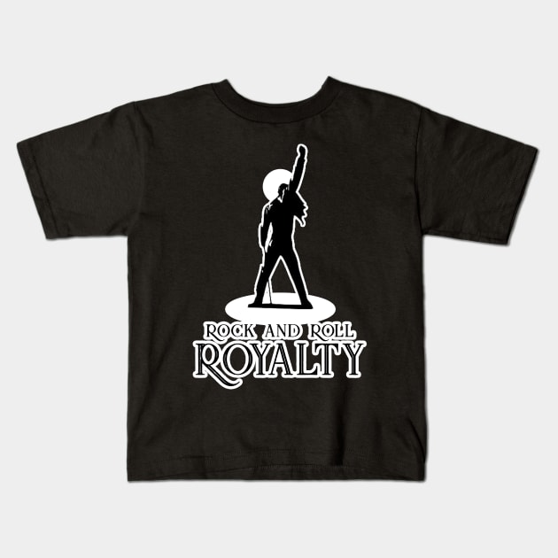 Rock and Roll Royalty Kids T-Shirt by ZombeeMunkee